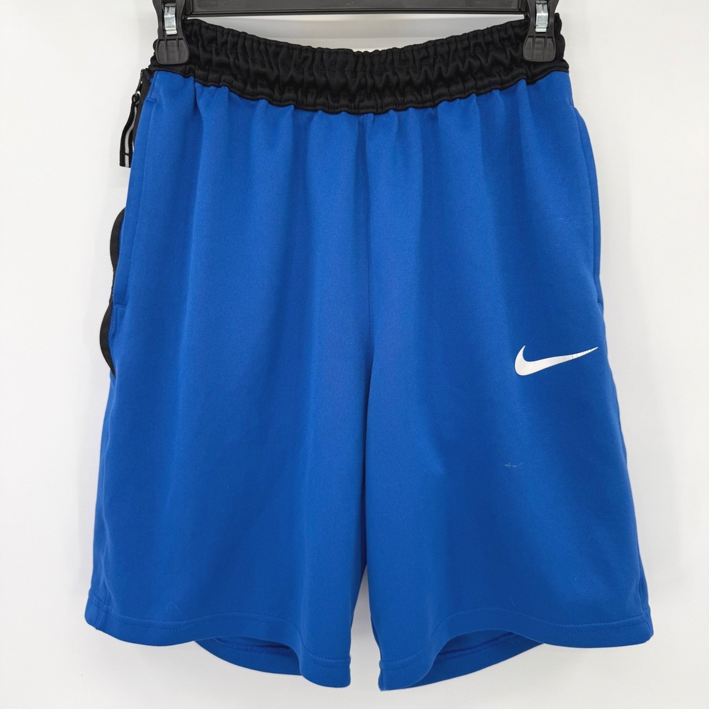 Nike‎ Athletic Shorts Men Small Blue AR5668-480 Dri-FIT Training Pockets